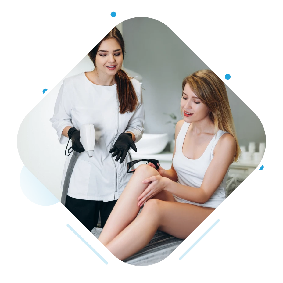 Hair removal studio software with all your sales and marketing tools and data