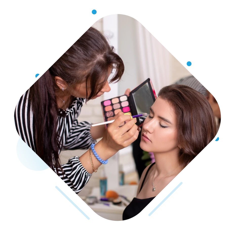 Makeup artist software platform that sells wherever your members are