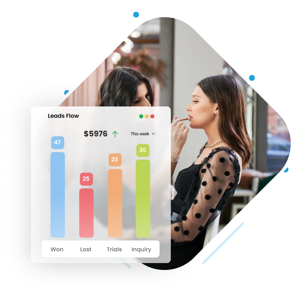 Salon software to manage your leads