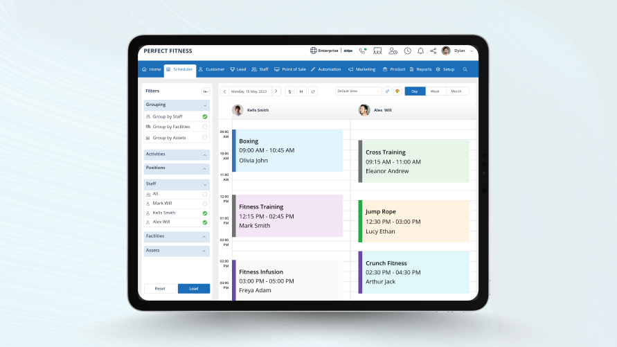 Create your staff’s schedule