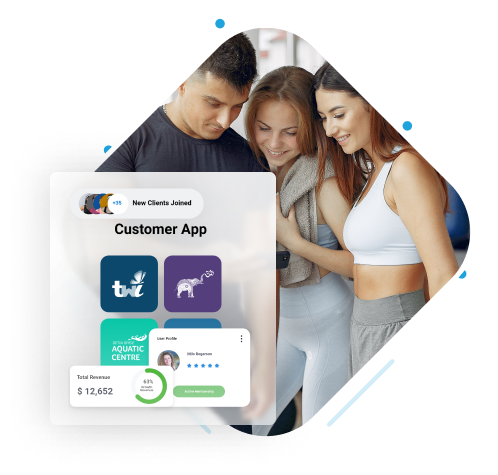 Gym management software with custom gym app