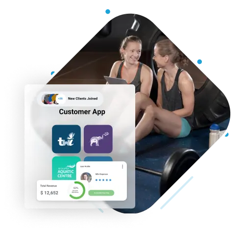 Crossfit management software with branded app