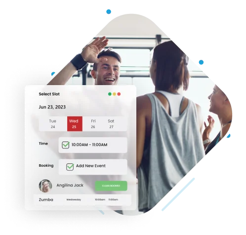 Gym Booking Software With Member Registration